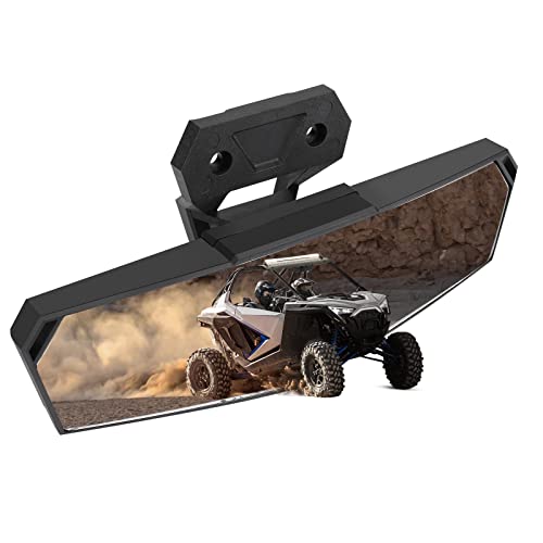 KEMIMOTO Center Rear View Mirror High-Definition Race Convex Mirror Compatible with Polaris RZR PRO XP / 4 Turbo R /4 2020 2021 2022 2023 2024 2025 2026 2024+ RZR XP 1000# 2883763