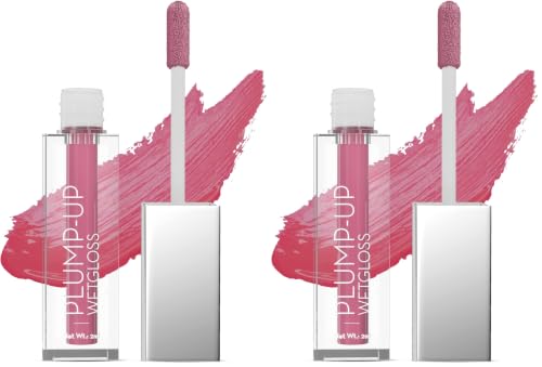 Image of Swiss Beauty Plump-Up Wet Lightweight Lip Gloss With High Shine Glossy Finish For Fuller And Plump Lips | Shade- Popsicle, 2Ml| (Pack of 2)