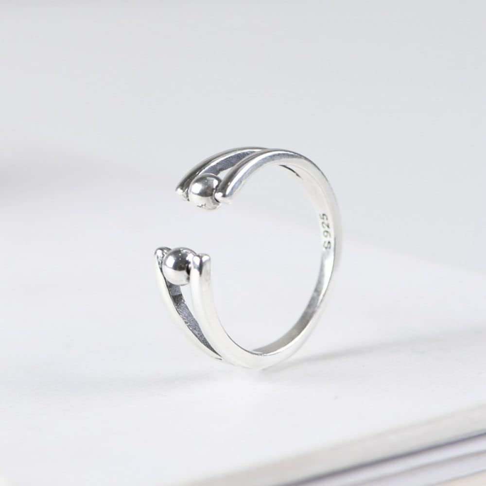 Bague S925 raffinée et alliance éternité ajustable pour une élégance durable