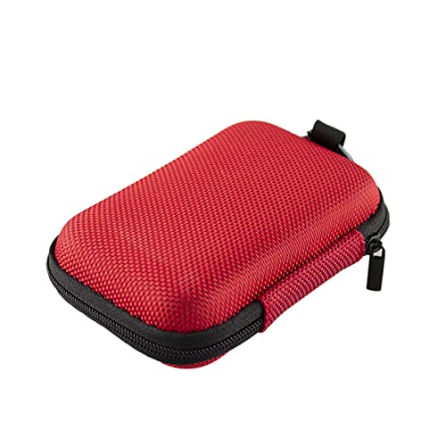 caseroxx Blood Glucose Meter Hard Case Suitable for Freestyle Libre 1/2 / Insulinx / 14 Day in red, Diabetic Storage case - Image 2