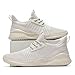 Womens Walking Running Shoes Lightweight Breathable Slip on Fashion Casual Sneakers Mesh Work Trainers Zapatos de Mujer Beige