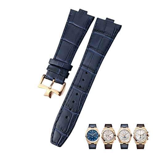 Bracelet montre Vacheron Constantin convexe 25mm cuir