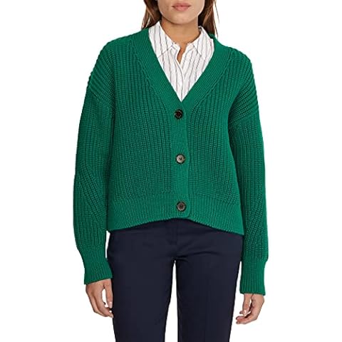 Cárdigan de Algodón Tommy Hilfiger con Botones en V Cover