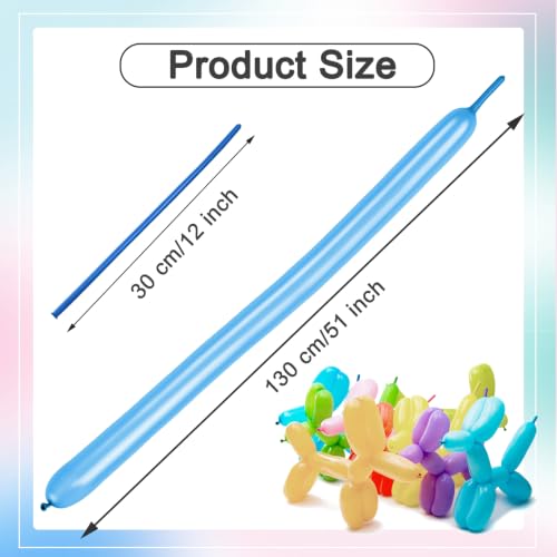 Image of 260 Balloons - Pearl Dark Blue Long Balloons for Balloon Arch & Party Deco | Pearl Dark Blue long balloons for balloon arch & string garland decorations, thick latex & easy to inflate, great for birthd