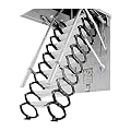 Attic Ladder Remote Control Loft Ladder Titanium Magnesium Alloy Attic Stairs Non-Slip Indoor Folding Loft Stairs