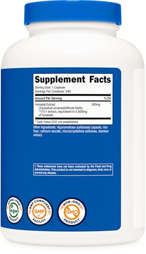 Nutricost Horsetail Extract 240 Capsules