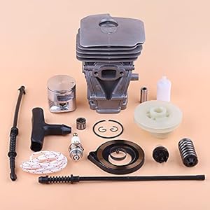 QASULER 41-mm Zylinderkolbensatz für Husqvarna 435