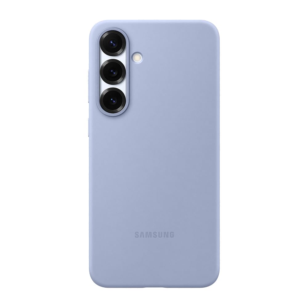 Samsung Galaxy S25+ Genuine Silicone Phone Case, Light Blue Silicone Case Light Blue