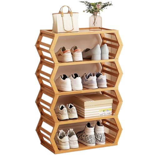 Étagère à chaussures portable pour solution de rangement peu encombrante