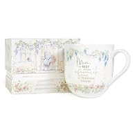 BEAUTIFUL GIFT FOR MUM - this premium new bone china mug features adorable Tatty Teddy on the steps of an elegant flower-bedecked house, with a 'Best Mum Ever' banner and gold foil detail to add an extra touch of fun and Regency-inspired opulence PER...