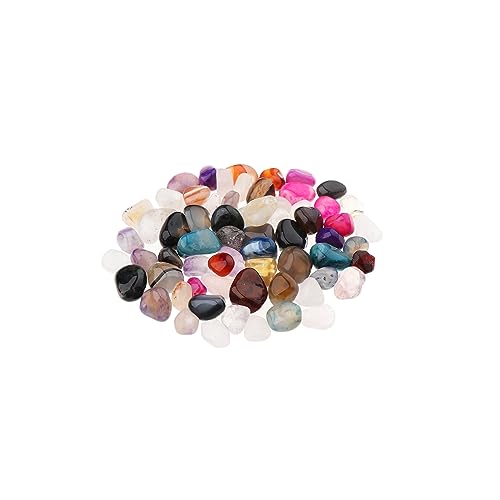 Nklaus 100G Pietre Burattate Multi Mix 5-10 Mm Pietre Curative Pietre Gioiello Pietre Decorazione 14698