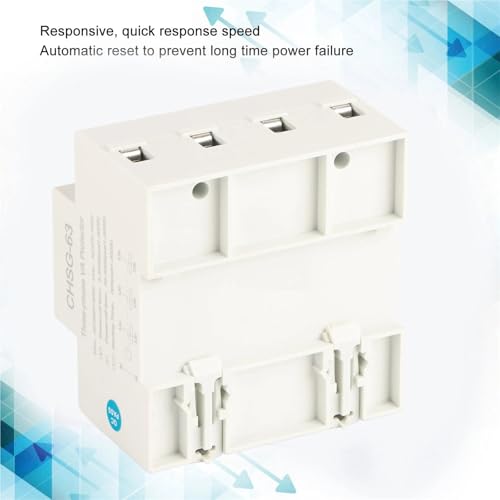 Voltmètre ampèremètre triphasé rail DIN AC 390V 500V - 4