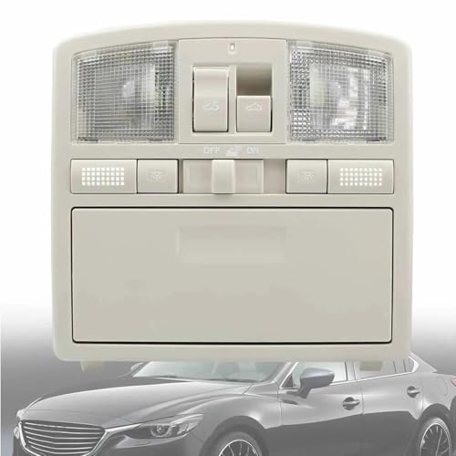 Panel de control de lámpara de cúpula de coche para iluminación nocturna de cortesía en Mazda 6 7