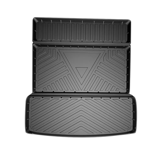 Tapis de coffre pour Benz Classe GLS 2017-2019 en TPE caoutchouc arrière