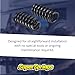 SuperSprings SSC-11 | SuperCoils for Chevrolet|GMC C20|C25, Chevrolet|GMC G20|G25, Chevrolet P30|P32, black
