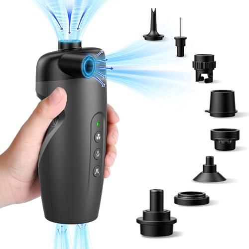 Portable 20PSI Rechargeable Air Pump with 3000mAh Battery
