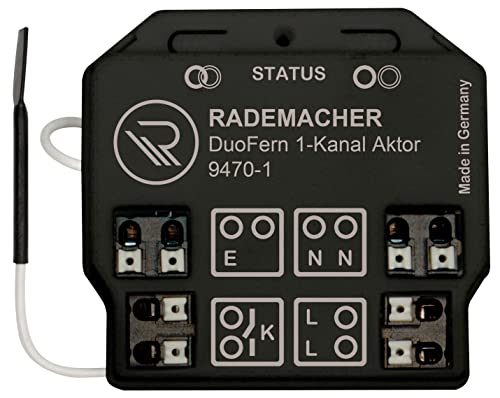 Rademacher 9470-1 Actionneur universel pour automatiser l'éclairage du salon et du jardin