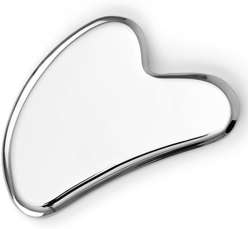 SACHEU Body Gua Sha - Masajeador de drenaje linfático de acero inoxidable suave y duradero herramienta de escultura corporal para celulitis terapia