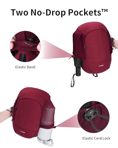 Morrales deportivos sling rojo para hombres ECOHUB miniatura 3