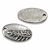 Generic 2 Redwood Tree Charms - Silver Plated Pewter - For Artisan Jewelry - Nunn Design - Nature-Inspired Craft Supplies #5