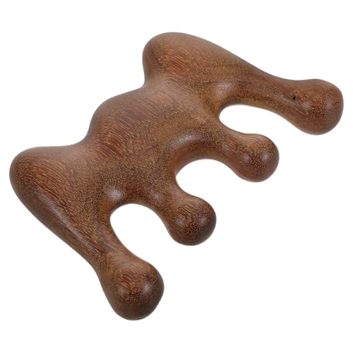 FOMIYES Wooden Comb Handmade Sandalwood Wide Tooth Massager for Trigger Ergonomic Suitable for All Hair