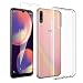 Produktbild LJSM Hülle für Wiko View 4 Lite + Gehärteter Film Displayschutzfolie Schutzfolie - Transparent Weich Silikon Schutzhülle Crystal Flexibel TPU Tasche Case für Wiko View4 Lite (6.52") -Clear