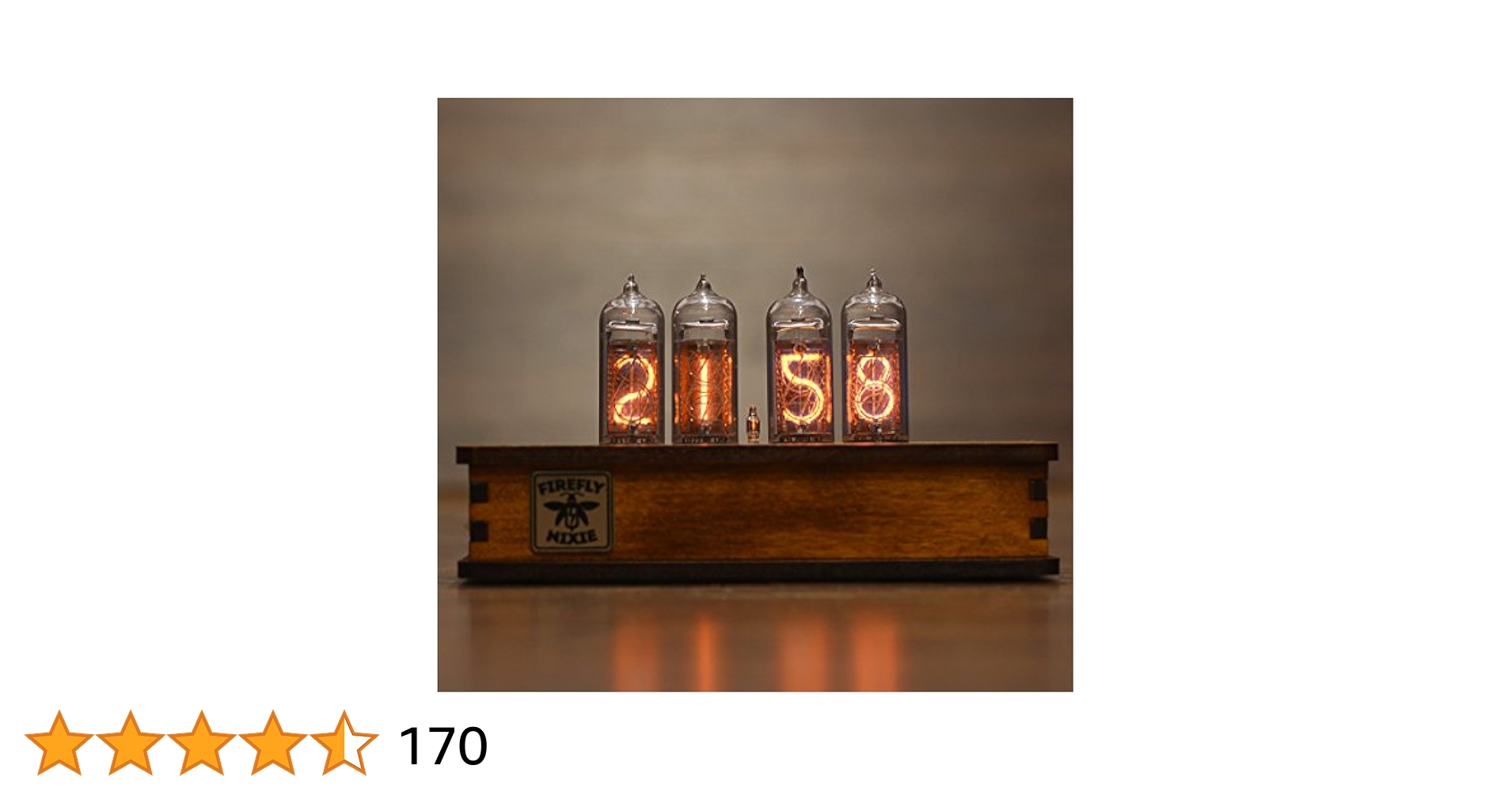 Amazon.co.jp: Nixie チューブクロック 簡単に交換可能 IN-14