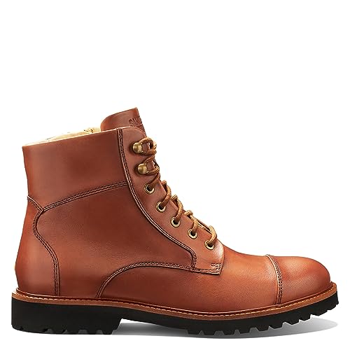 Samuel Hubbard Uptown Maverick - Boots for Men - Leather Lining - Memory Foam Insole - Nubuck Leather Upper Whiskey Tan 9.5 EE - Wide2