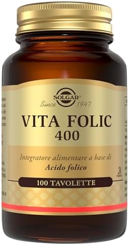 Solgar Folato come Metafolin 400mcg 100 Compresse