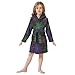 Glaphy Purple Spider Web Halloween Bathrobe Hooded PJ Robe Soft Fleece Robe Pajama Sleepwears 2-12 Years