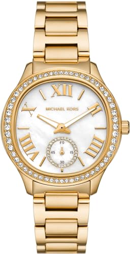 Preisvergleich Produktbild Michael Kors Damenuhr Sage Goldfarben MK4805