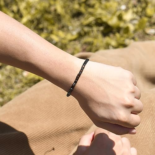 Coolvy Hug from Heaven Bracelet, Morse Code Bracelets for Women Men, Sympathy Gifts Loss of Loved One Until We Meet Again Memorial Bangle Remembrance Jewelry2