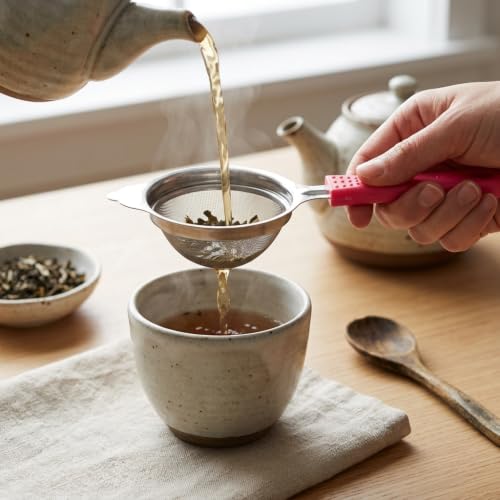 Image of RITU Kitchen Tools Food Grade Conical Tea Strainer | Large Size Chai Chhalni | Stainless Steel Filter for Tea, Coffee, Juice & Oil | Durable Fine Mesh Sieve for Home & Kitchen |402 Rust Proof Mesh