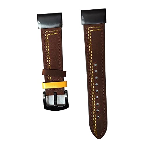 Correa de cuero para Garmin Approach S60 sustitución cómoda de silicona 5