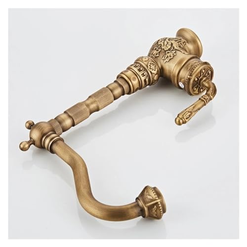 Robinet lave-main rétro en laiton pour évier de salle de bain chic