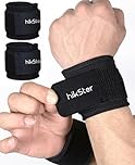 Wrist Support Brace 2 Pack Wrist Compression Strap Wrist Guard Wrist Wraps Carpal Tunnel Wrist Brace for Sleeping Poignet Wrist Bands Sport for Tennis, Golf, Fitness & Weightlifting