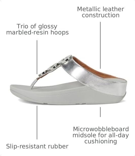 Image of FitFlop Women's, Fino Disc Toe-Post Sandal