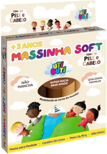 UTIGUTI Massinha de Modelar Soft Tons de...