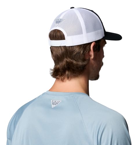 Image of Columbia Unisex Adult PFG Logo Mesh Ball Cap