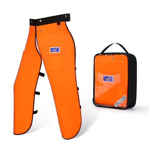 ZELARMAN Chainsaw Chaps, Chainsaw Safety Apron, Chainsaw Protection Pants for Loggers Forest Workers, Forestry Protective Gear