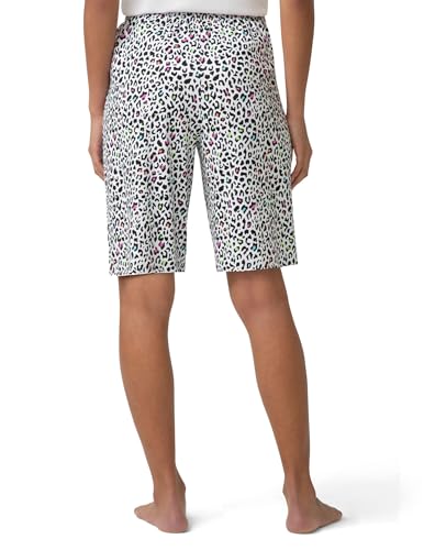 Image of HUE Women's Summer Vacation Pajama Separates, Soft, Whimsical Print Pjs with Tropical Beach Themes, Flip Flops, Cocktails