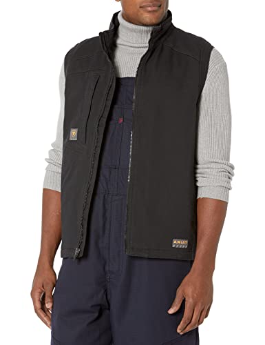 ARIAT Men's Rebar Washed Duracanvas Insulated Vest