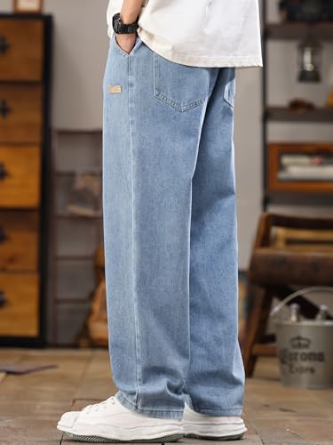 Image of Lymio Jeans for Men | Denim Jeans for Men | Baggy Loose Fit Pants (LU-66-69)