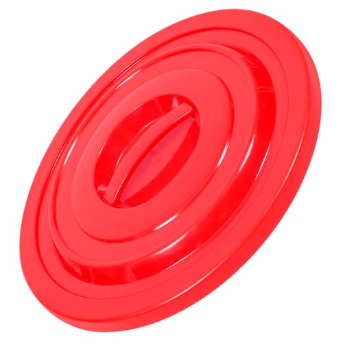 Cabilock Plastic Trash Can Lid Outdoor Waste Bin Cover Reliable Replacement for Sanitation Garbage Cans Lightweight Design