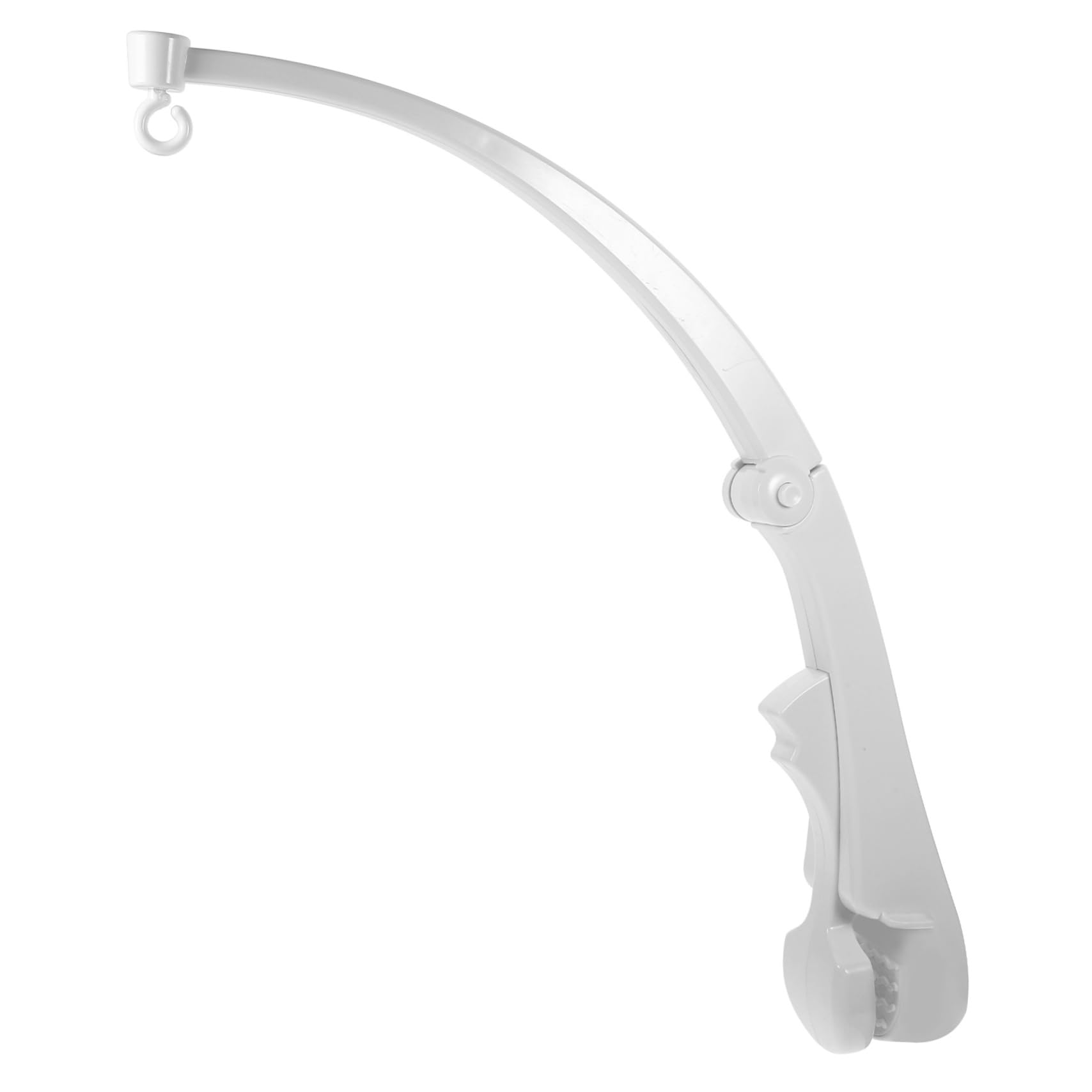 ULDIGI Crib Bell Bracket Sturdy Plastic Stand for Baby Cot Mobile Easy to Install Bendable Design