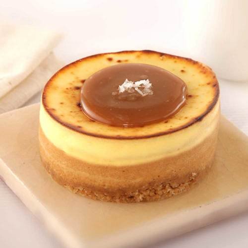 Sweet Street Salted Caramel Individual Cheesecake -- 32 per case.