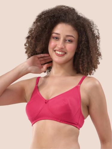 Image of Lyra Women's Cotton Non Padded Wire Free T Shirt Bra