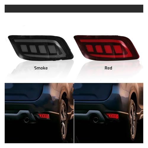 Luz LED trasera secuencial de parachoques para Subaru Forester 2019-2023 5