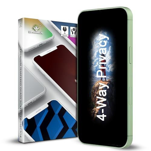 Image of Supershieldz NeoGuard True 360 Privacy Tempered Glass Screen Protector Guard for iPhone 17 /16 Pro, 9H Hardness, Anti-Static, Anti-Spy, Easy Installation Kit - 1 Pack