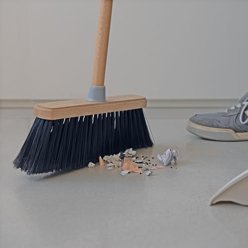 Perfetto Besen für Außenbereich, Kunststoff, 28 x 6,5 x 14 cm, naturfarben, ohne Stiel